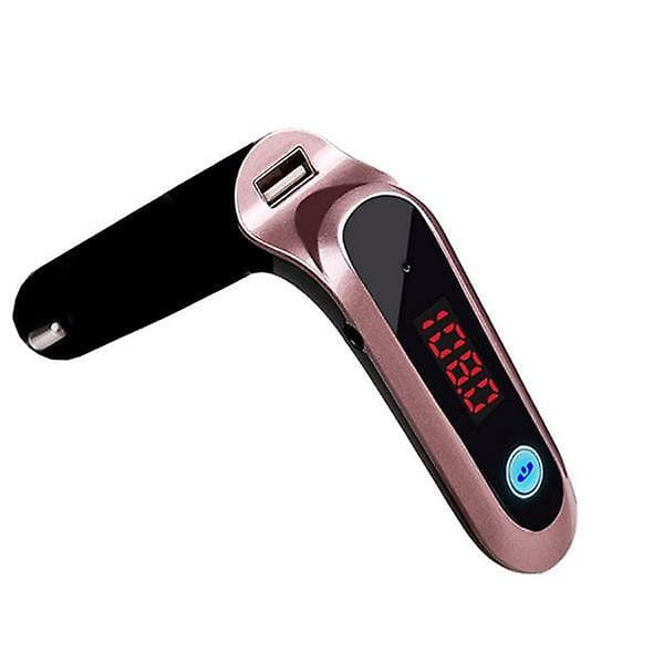 Bil Bluetooth Håndsfritt FM-sender Trådløs Bluetooth Bil MP3-spiller Billader