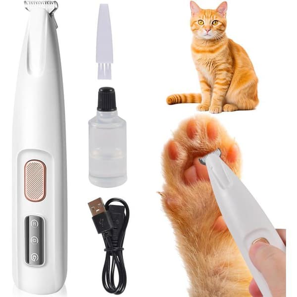 Kæledyrstrimmer, hunde- og katteklipper, øjne, ører, ansigt, krop