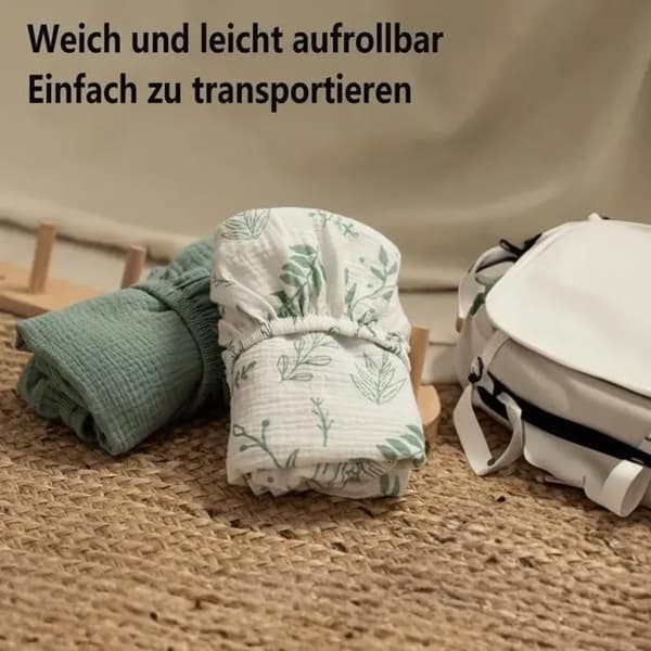 Vogn/babylaken – 2 deler – Egnet for barnevogner, vugger, babysenger