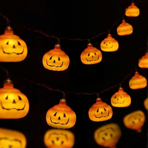 Halloween Dekorations Lyskæde, 20 stk. (3m)