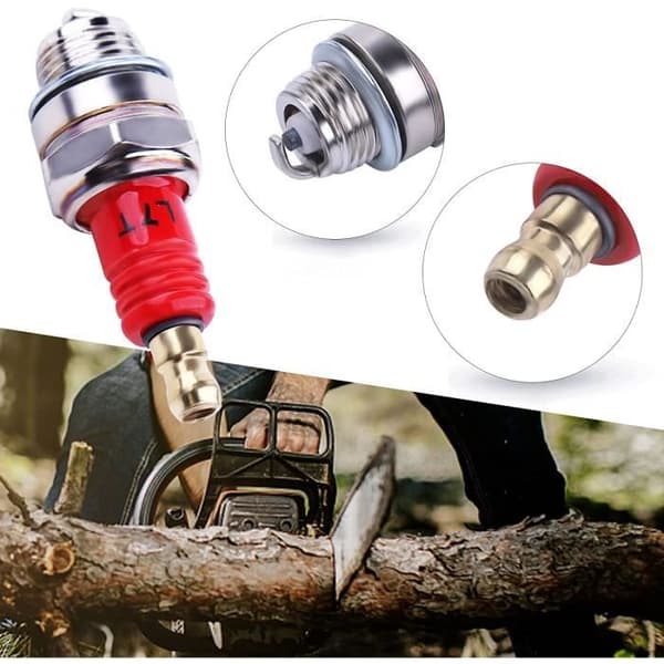 L7T Spark Plug Pack for Small 2-Stroke Engine for Husqvarna 33cc 43cc 47cc 49cc Trimmer