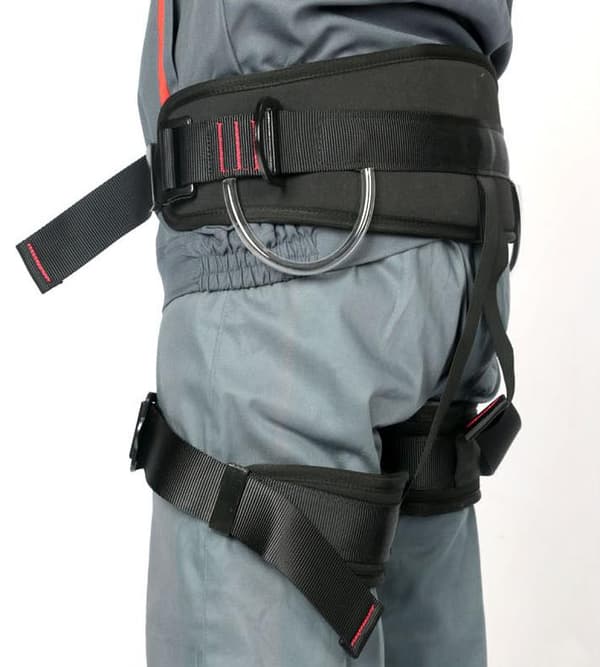 Sit Rappelling Sele - Klatring Fallbeskyttelse Rappelling Luftarbeid Halv Kropp Lumbar Sele - 1 stk