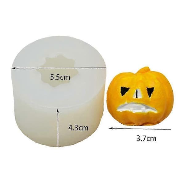 Halloween Græskar-Lanterne Silikone Kageform til DIY Bagning