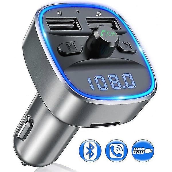 T25 dobbel USB billader bluetooth 5.0mp3-spiller