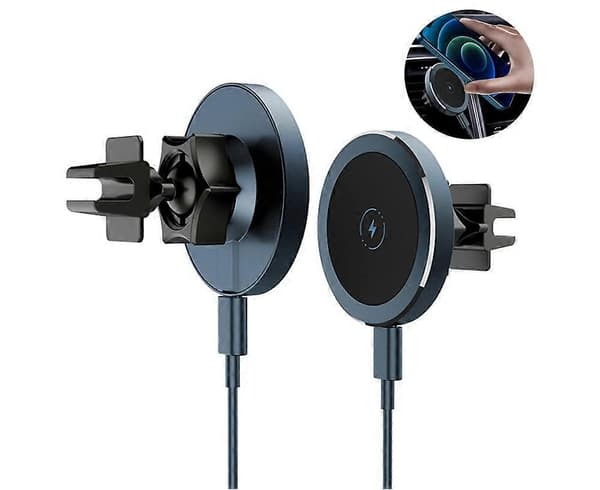 Magnetisk trådløs biloplader til iPhone 13/12 Pro/12 Mini/12 Pro Max