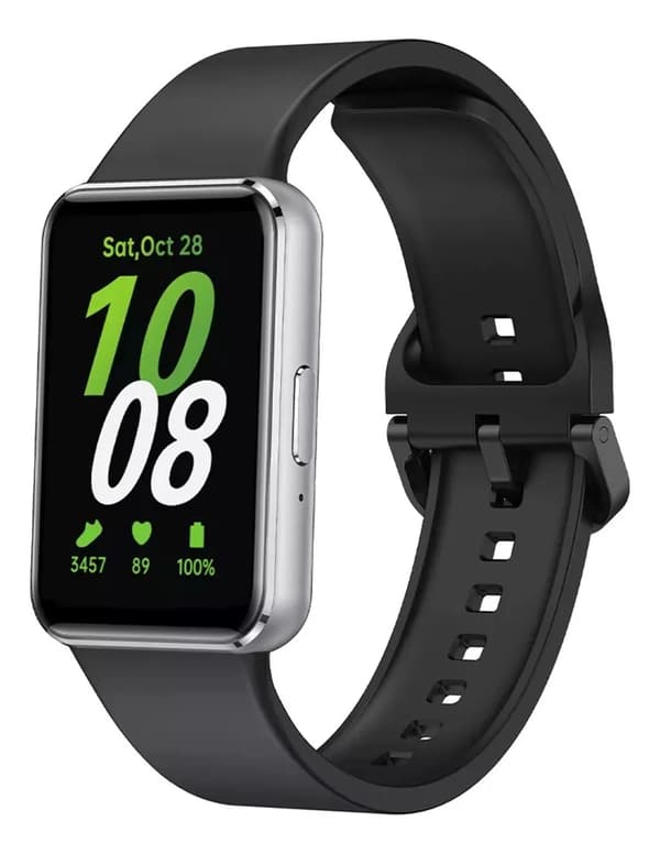 Soft Silicone Strap for Samsung Galaxy Fit 3, Adjustable Sports Bands, Sweat-Resistant Replacement Straps for Active Users, Water-Resistant