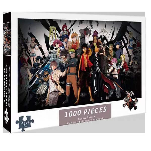 Anime Collection - 1000 Piece Jigsaw Puzzle - Patience and Reflection Game