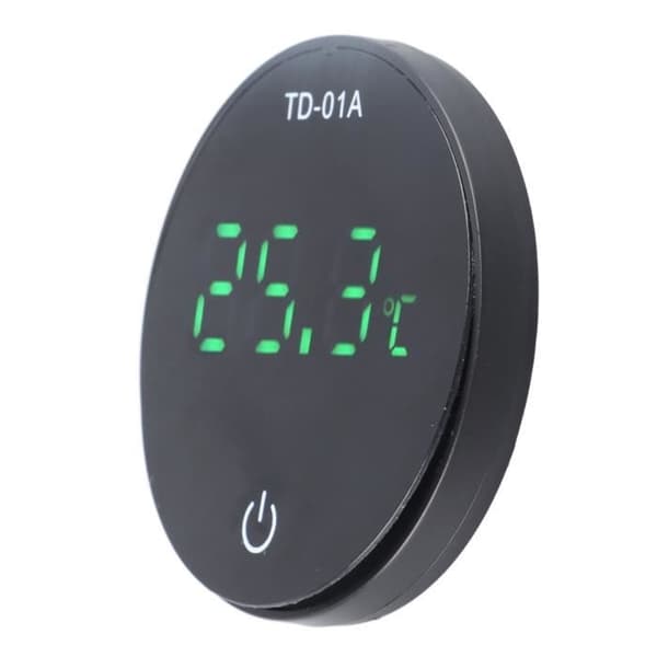 LED Aquarium Thermometer, Digital Fish Tank Thermometer, Accurate LED Display, Pet Shop Hygrometer