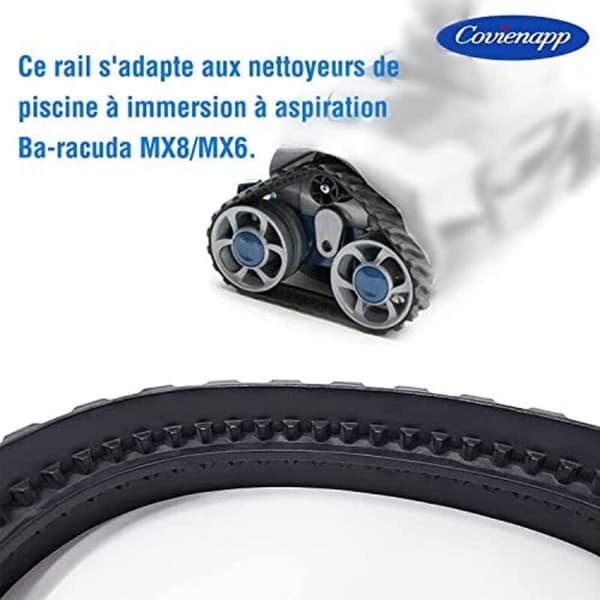Covienapp R0526100 MX8 MX6 Erstatningsbælter til Baracuda Poolrensere (2 stk.)