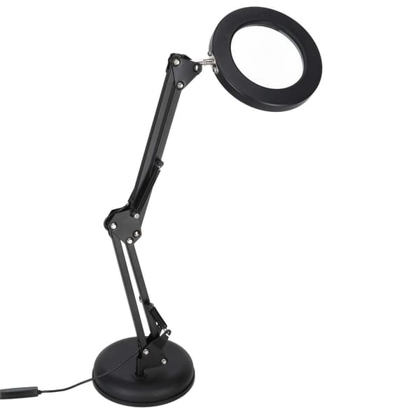 LED-pöytävalaisin suurennuslasilla - USB 12W