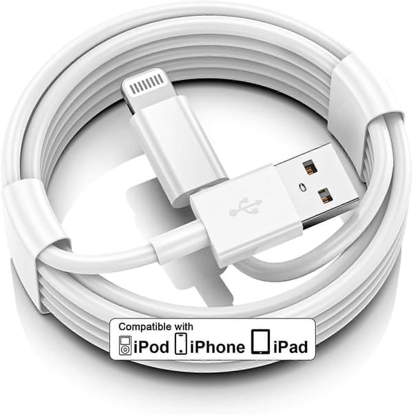 Høykvalitets helt ny bil iPhone Carplay-kabel, billaderledning, USB A til