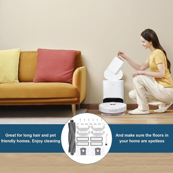 Replacement Parts for Dreame D10 Plus Gen 2 Robot Vacuum Cleaner - Keep Your Home Clean, Compatible with Dreame