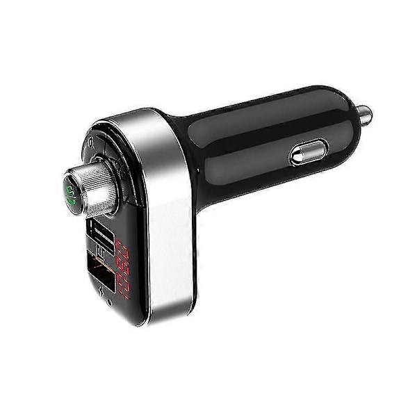 C7 Fm Bluetooth Mp3-afspiller Navigation Transmitter Dobbelt Usb 5v 3.1a Biloplader