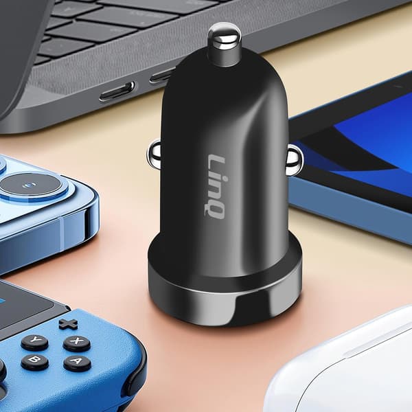 USB C 30W Power Delivery Billader, Kompakt, LinQ, Hvit