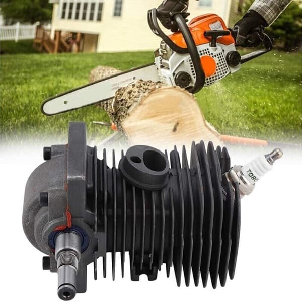38 mm:n moottorin sylinterimäntä ja kampiakseli STIHL MS170 MS180 018 -moottorisahaan