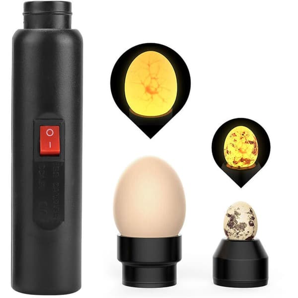 Sterkt kjølig LED-lys egglyser tester egglyslampe vekstinspeksjon EU-plugg 100-240V