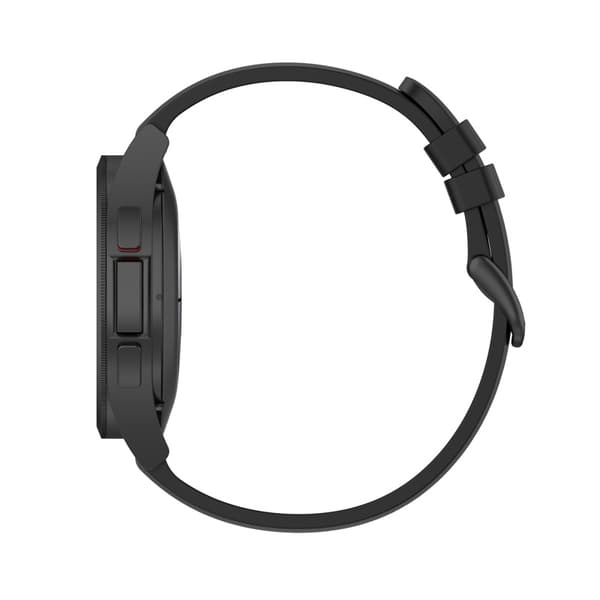 20 mm silikoneurrem til Huawei/Samsung/Garmin ure sort