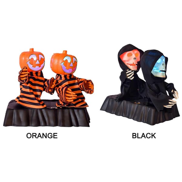 Cracker Barrelin animoitu Jack-o-Lantern -musikaalikolmikko, jossa esiintyy Candy Boogie Man