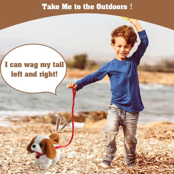 Lekehunder for 2-8 år gamle gutter og jenter - Lekehundvalp for barn Valper Leker for barn Flyttende hund Leke for barn