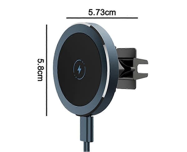 Magnetisk trådløs biloplader til iPhone 13/12 Pro/12 Mini/12 Pro Max