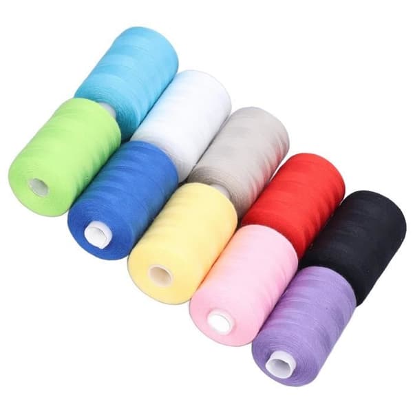 Sytråd - Premium - 10 Stykker - Levende Farver - Høj Styrke - Holdbar Polyester