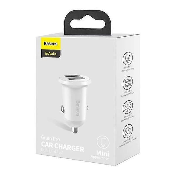 USB Billader - CCALLP - CCALLP-02 - 4.8A - 2 porter - Overladingsbeskyttelse