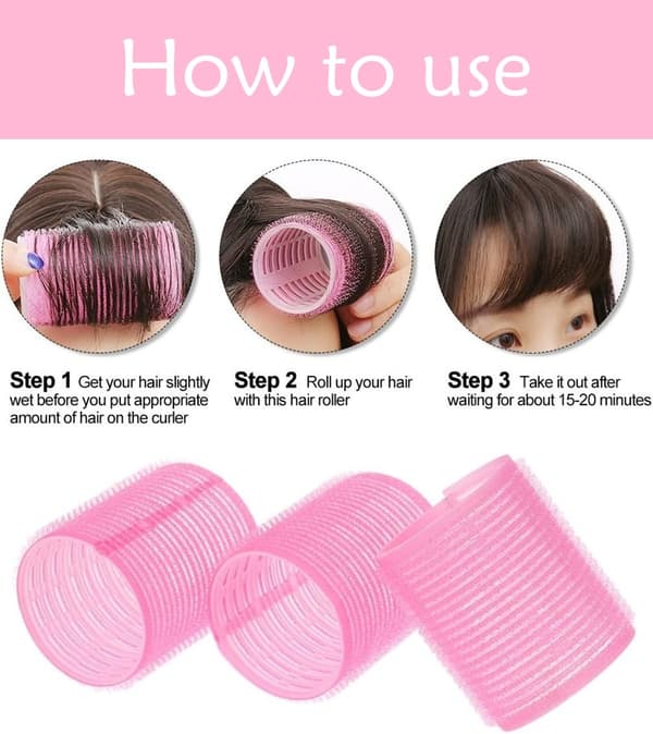 Hair Rollers with Accessories / Curl Hair without Heat - 33-piece