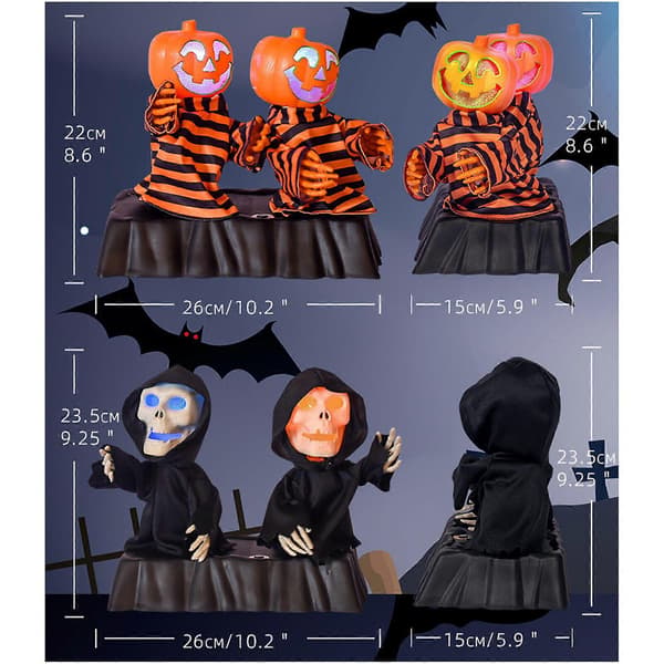 Cracker Barrelin animoitu Jack-o-Lantern -musikaalikolmikko, jossa esiintyy Candy Boogie Man