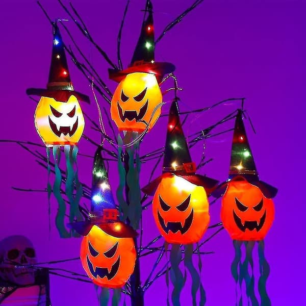 Halloween-kurpitsalyhty puutarhakoriste