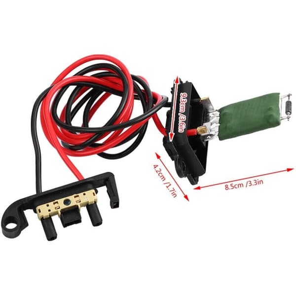Varmeblæsermotor modstand til Renault Clio MK3 III Modus 7701209803