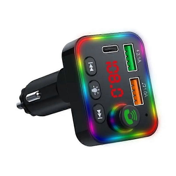 Billaddare Stöd U Disk Bluetooth Handsfree-samtal P4