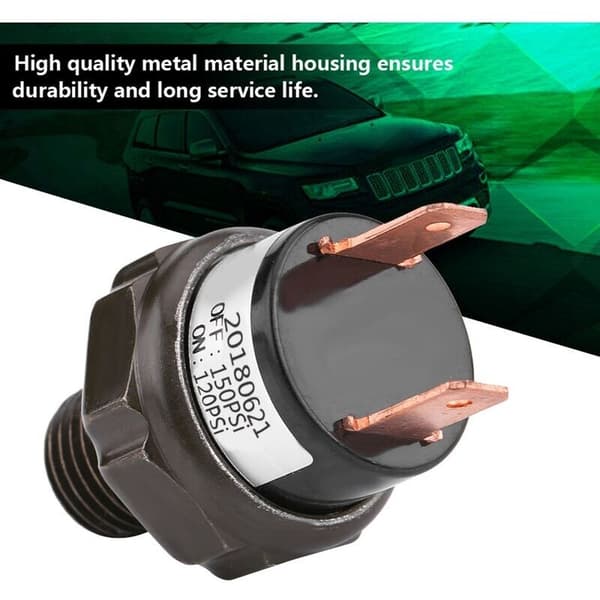 Universell 12V (120-150PSI) Bil Auto Luftkompressor Bryter Lufttrykk Kontrollbryter