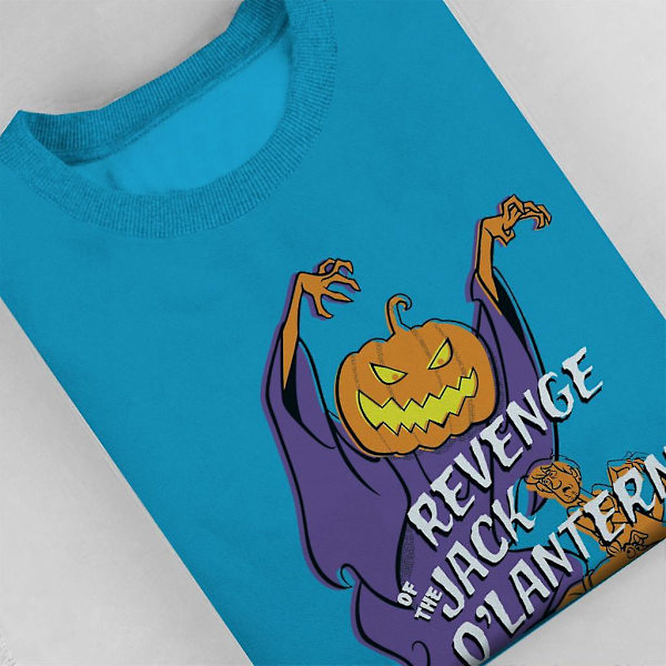 Scooby Doo Halloween Græskar Lygte Dame Sweatshirt