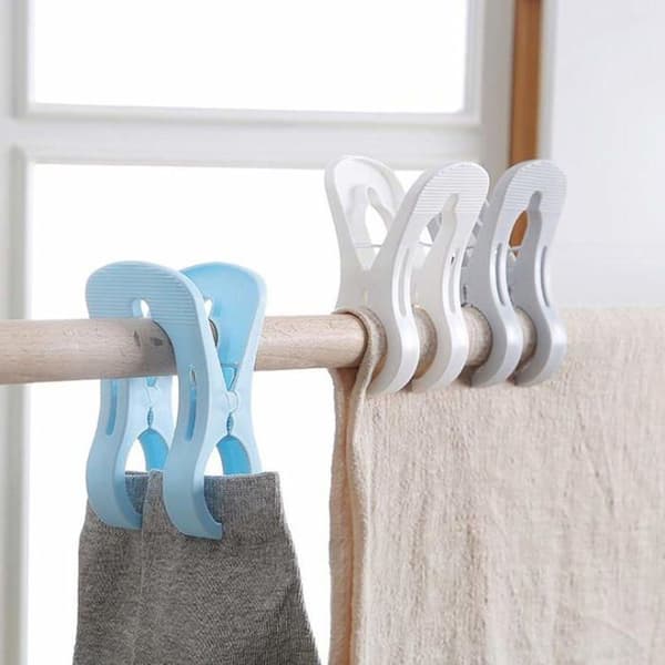 Plastic Clips for Drying, Multifunctional Quilt Clips, Non-slip Clothes Pegs, Beach Towel Clips, Holders