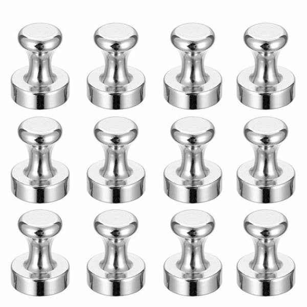 20-pack kraftfulla neodymmagneter för kylskåp, pyssel och whiteboardtavlor