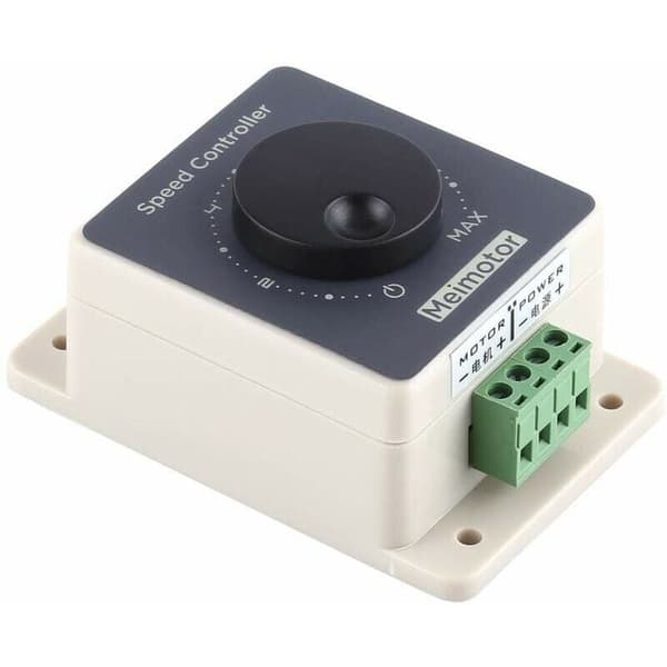 12V Motorhastighetskontroller. PWM Pulsbreddemodulator Motorhastighetskontroller DC10-60V 20A Vanntett Skall
