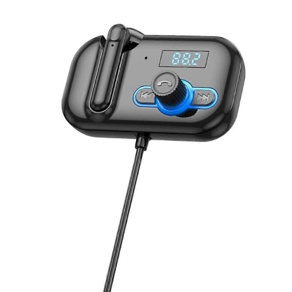 Lille Bluetooth-kompatibel Afspiller Biloplader Musik PVC Materiale Holdbar