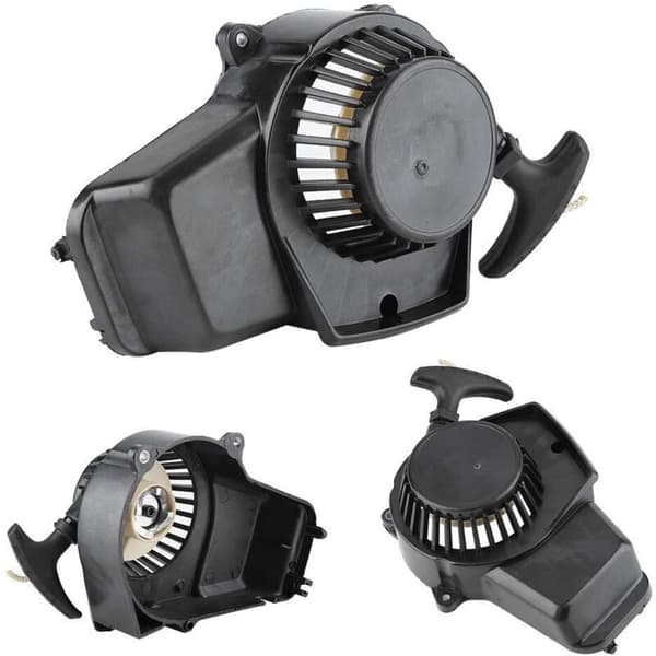 Motorcykel Mini Trækstarter (Sort)