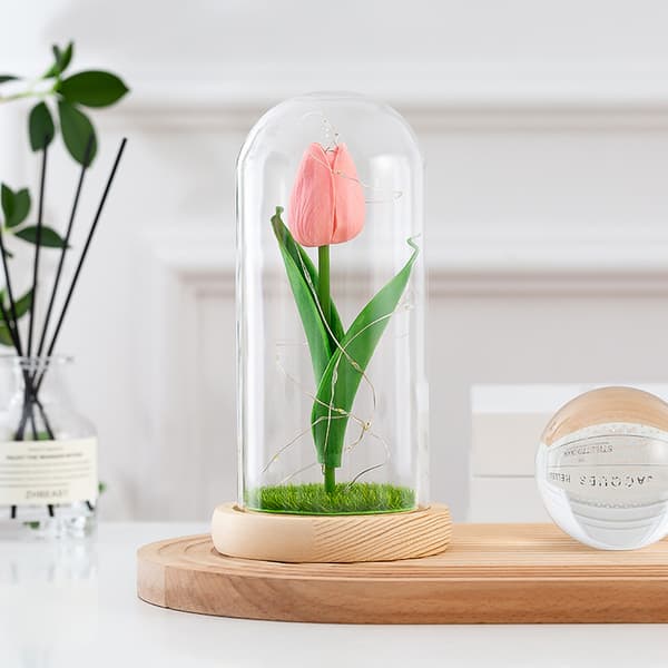 Evighedsblomst tulipan julegave