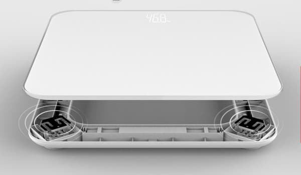 Smart Home Vektskala for Voksne - Hvit, 1 stk