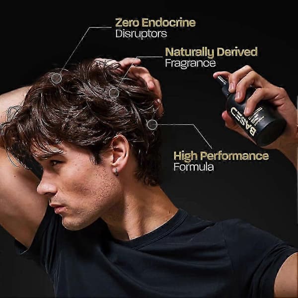 BASED Sea Salt Hair Spray - Volumizing Beach Waves with Vitamin B5 (200ml)_nas13