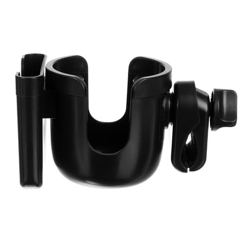 Koppholder og mobilholder for barnevogn