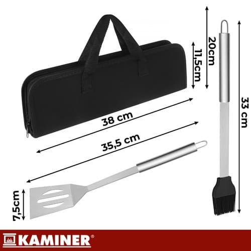 Grillverktøy / Grillbestikk - 5 deler