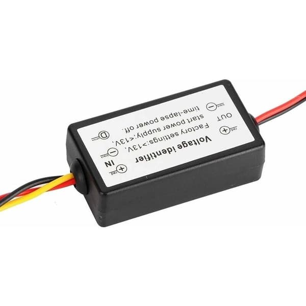 DRL-controller-modul. Smart LED-kørelys-dæmper, vandtæt, automatisk tænd/sluk.