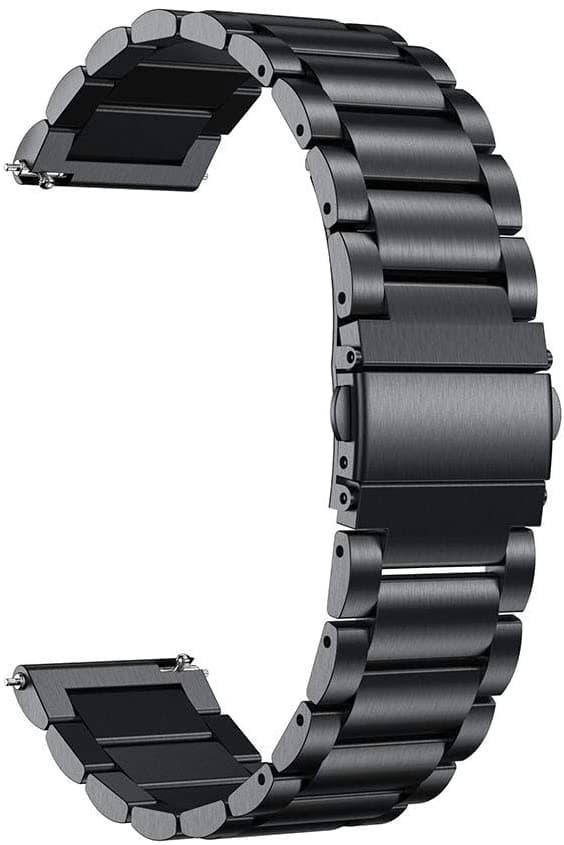 Garmin VivoActive 4 ranneke ruostumaton teräs Musta