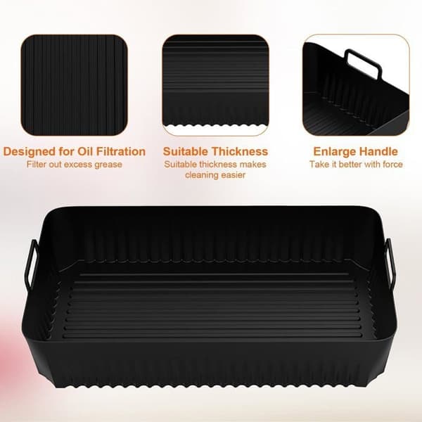 Tilbehør til Ninja Air Fryer 10,4L Double Stack AF500eu Foodi Flex Flexskuff 10,4L