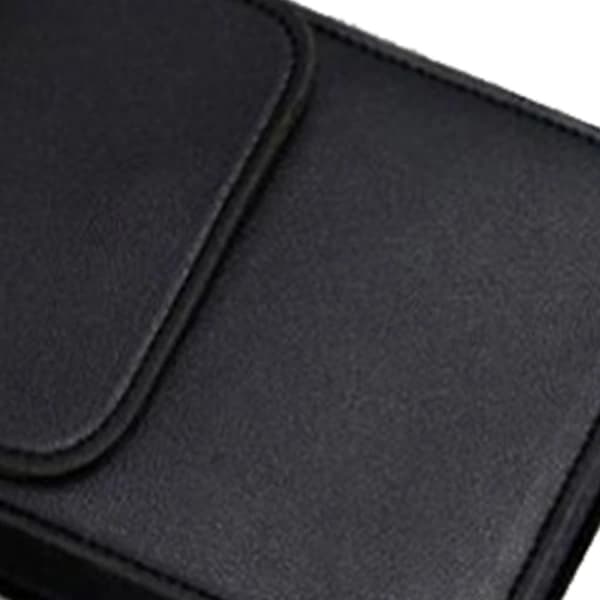 2023 New style one-shoulder small bag women's vertical mobile black