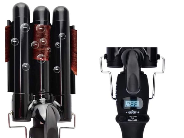 Wave Iron / Curling Iron - Curl your hair