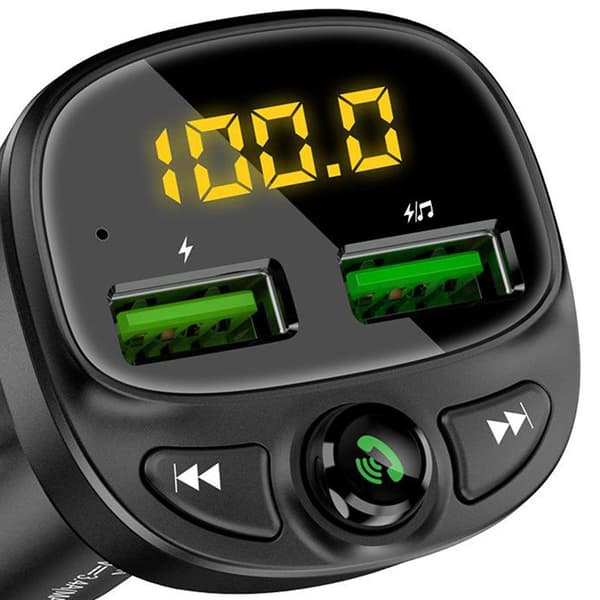 Usb Billaddare Bluetooth V5.0 Fm Sändare Standard