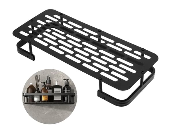 Bathroom shelf for bathroom shower for kitchen loft hanging shelf in metal